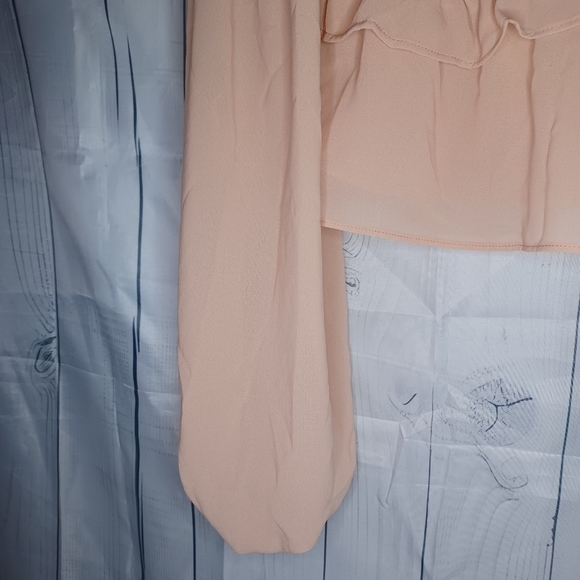 Lush boho v-neck fairycore Cropped top - Picture 10 of 16